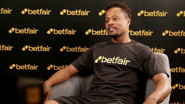 Betfair Ambassador Patrice Evra